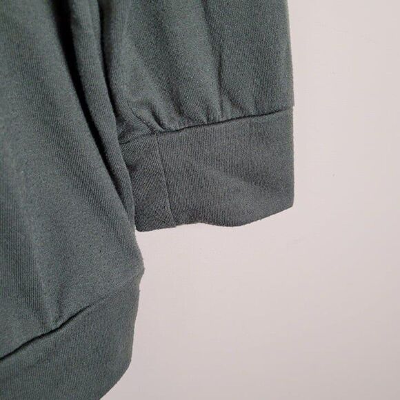 Torrid Size 2X Olive Lightweight Choker Sweatshirt Arrows Long Sleeve Green - Picture 9 of 12